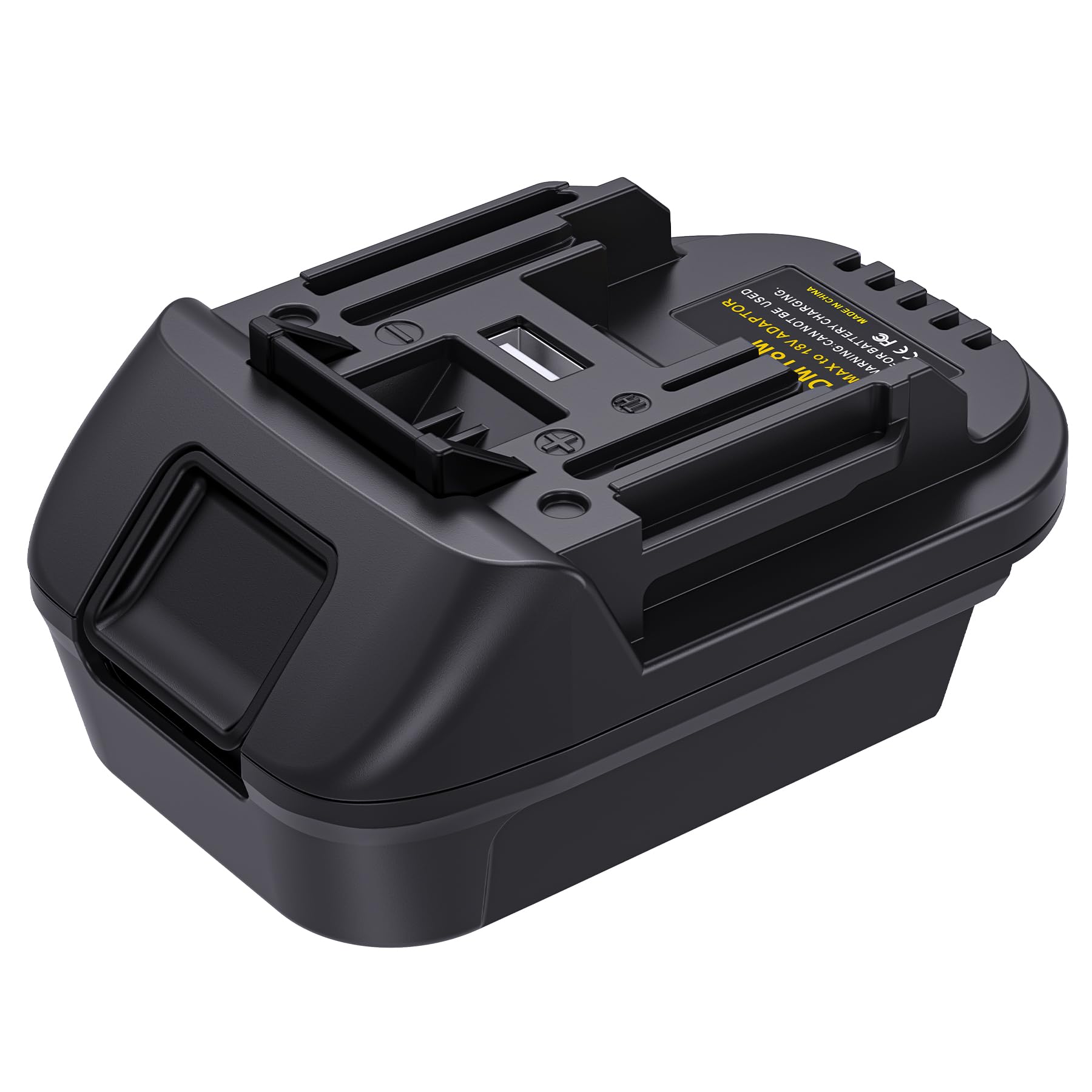 Convert to Makita 18V Battery| Compatible for Dewalt 20V or Milwaukee 18V Battery |DM18M Battery Adapter